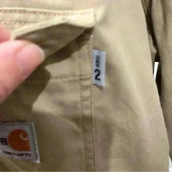Carhartt Flame Resistant HRC 2 kaki long sleeve button down NWT - Picture 4 of 10